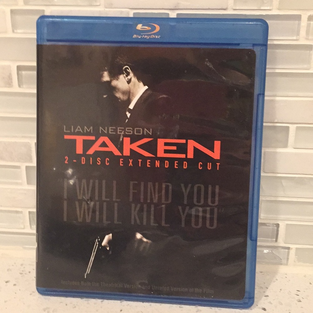 Taken movie blue ray